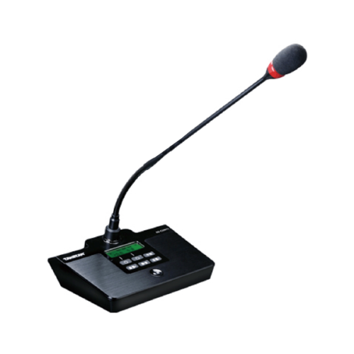 MAXMEEN DG-C100T1 CHAIRMAN UNIT WITH gooseneck microphone لاقط رئيس لنظام اجتماعات من ماكسمين لاسلكي  مناسب للعمل مع رسيفر ماكسمين المتوافق مع النظام 
